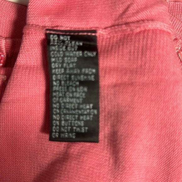 Michael Simon Martini cardigan - Pink w clear buttons. Size XL - Picture 3 of 8